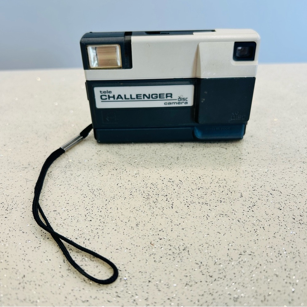 Kodak Tele-Challenger‎ Disc Vintage Point & Shoot Camera~Tested~Works~No Film